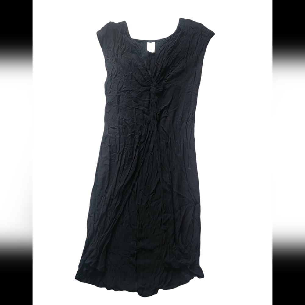 Kona Sol Black Gauze Midi Swim Cover